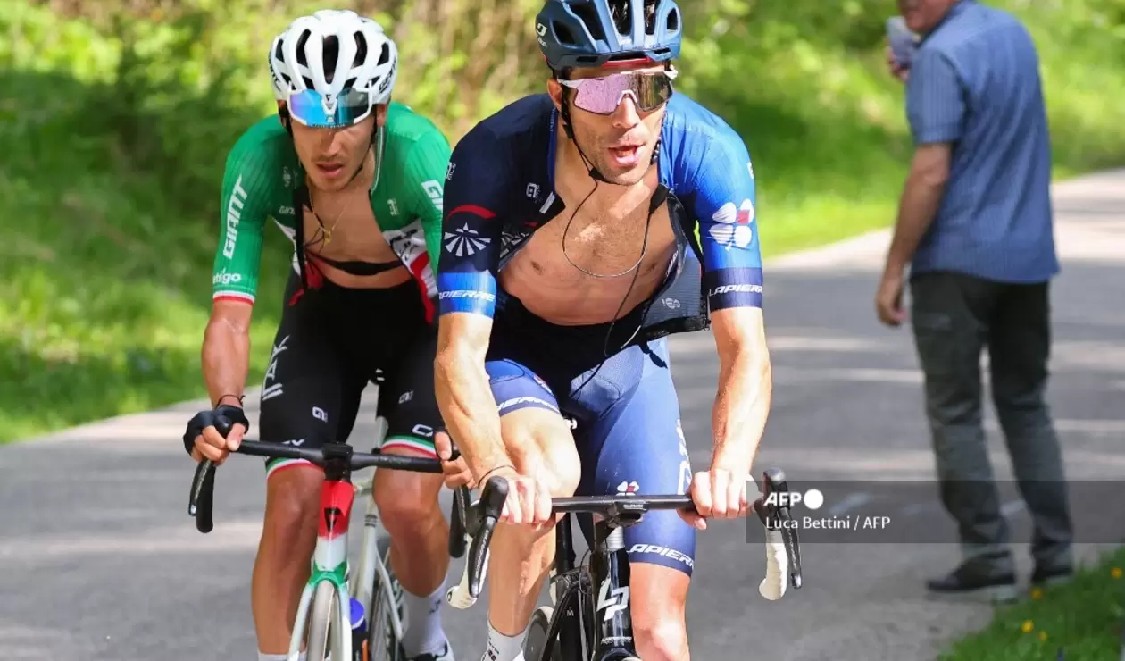 Filippo Zana y Thiabut Pinot - Giro de Italia