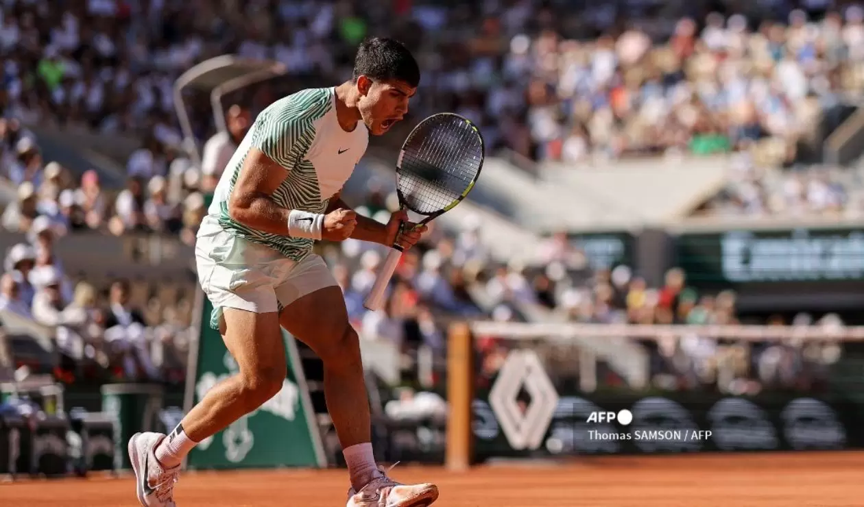 Carlos Alcaraz Roland Garros