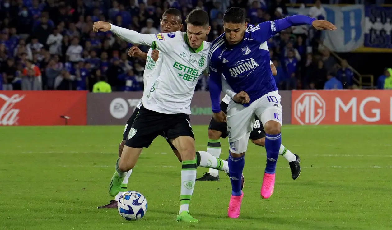 Millonarios vs América-MG: Copa Sudamericana