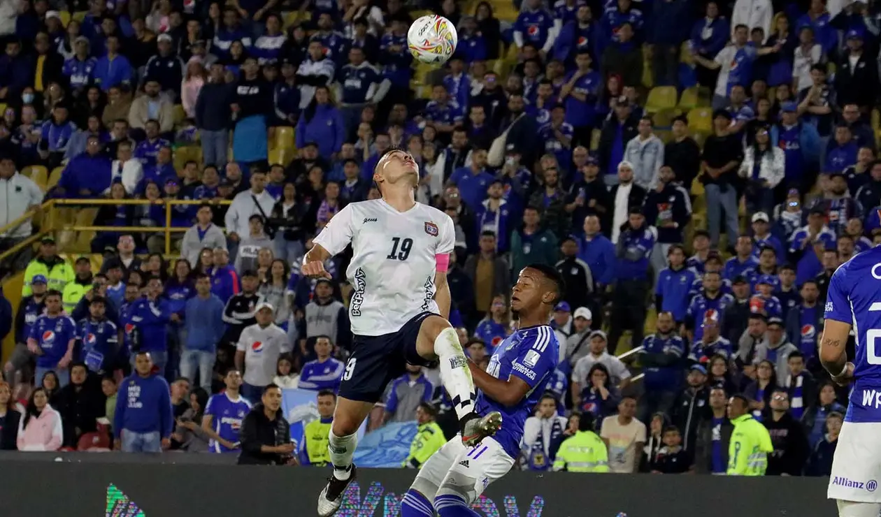 Millonarios vs Chicó, Liga Betplay grupo fecha 2