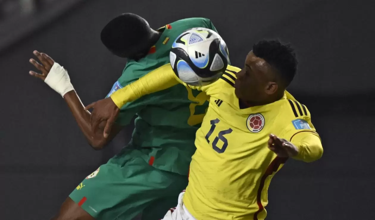 Óscar Cortés le dio el empate a Colombia frente a Senegal en el Mundial sub 20