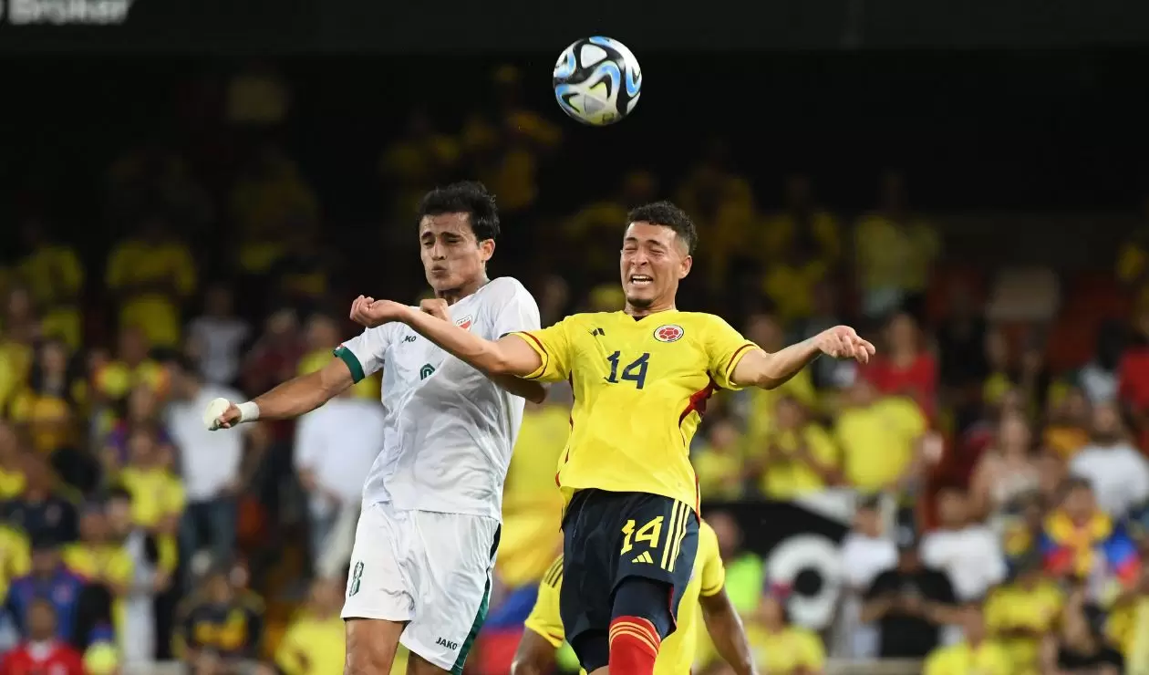 Andrés Salazar Colombia vs Irak, fecha FIFA junio de 2023