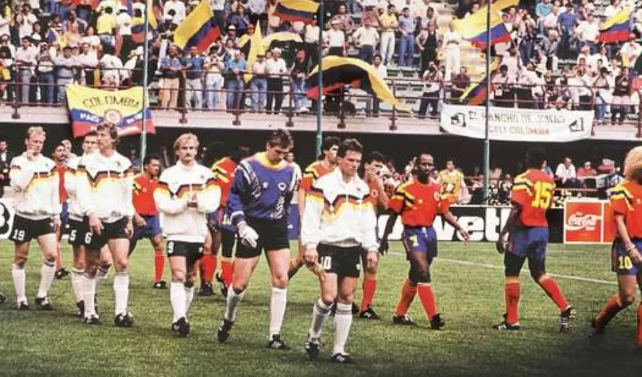 Colombia vs Alemania - 1990