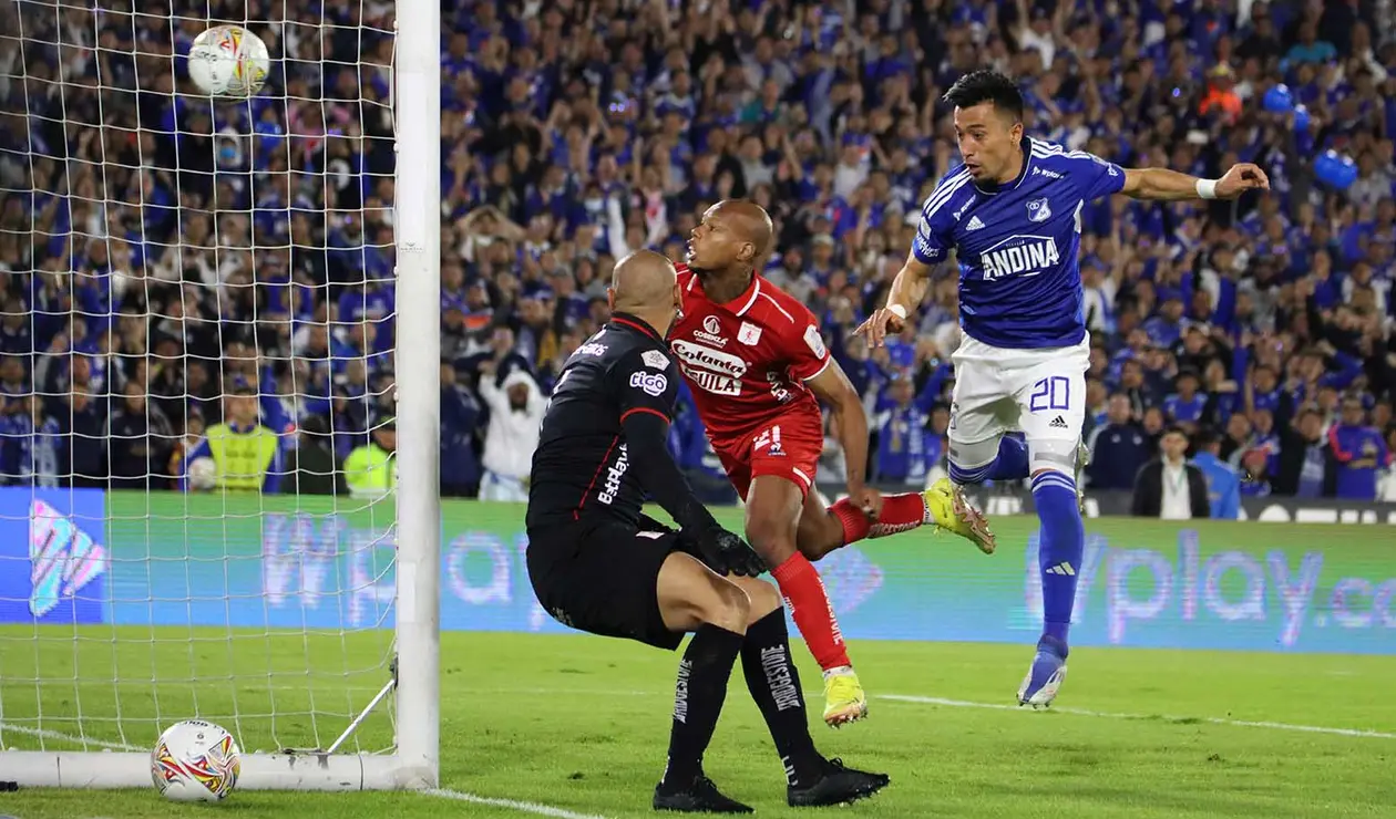Millonarios vs América Liga Betplay 2023-1, cuadrangulares