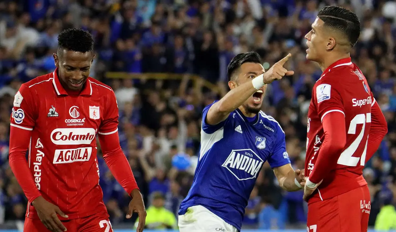 Millonarios vs América Liga Betplay 2023-1, cuadrangulares