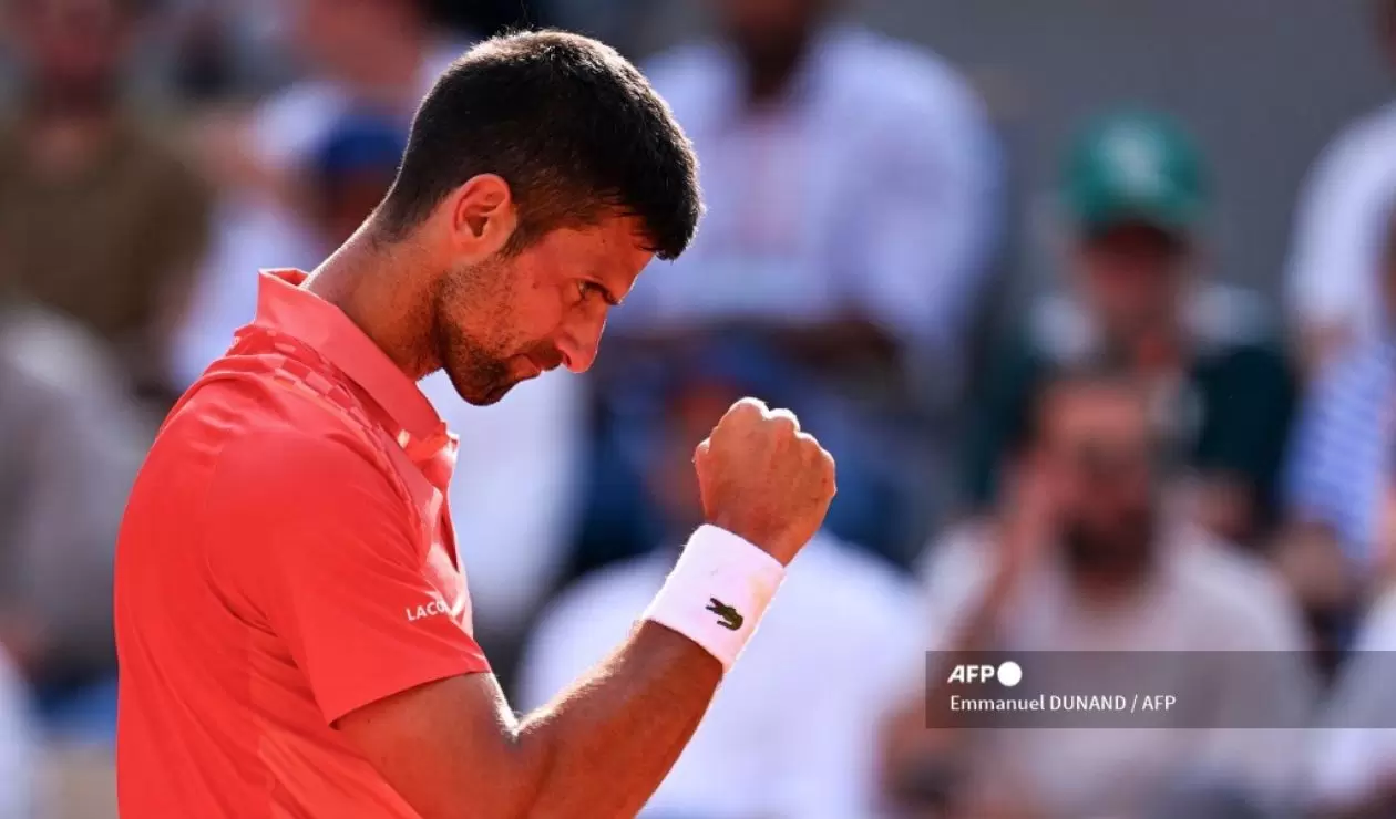 Novak Djokovic es finalista de Roland Garros 2023