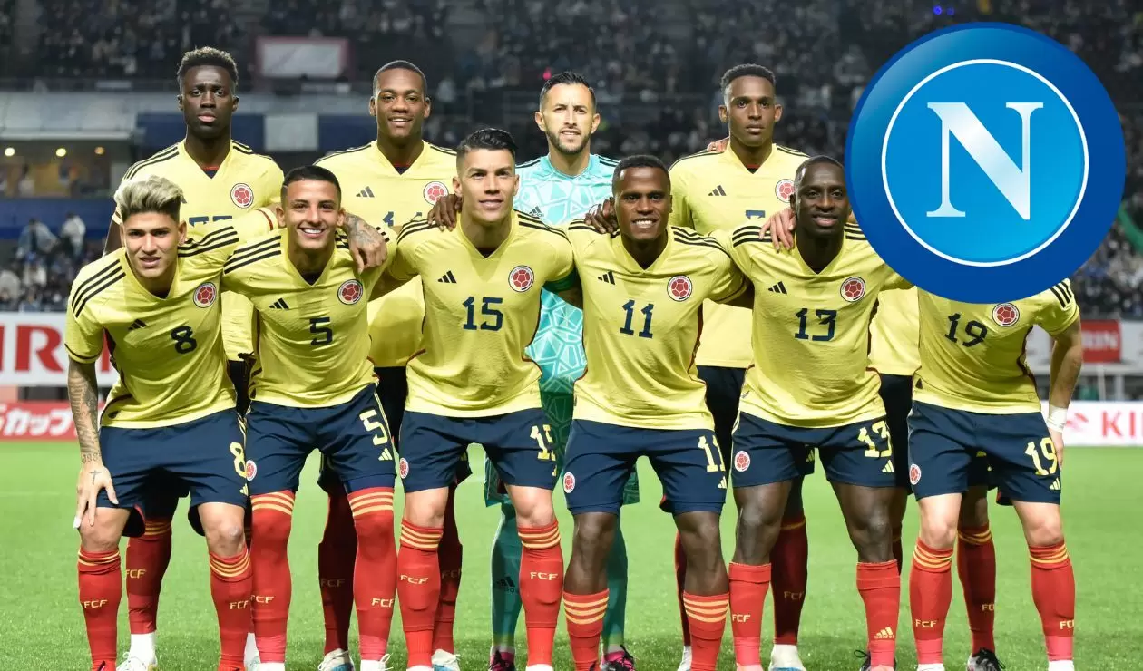 Napoli busca un jugador de la Selección Colombia