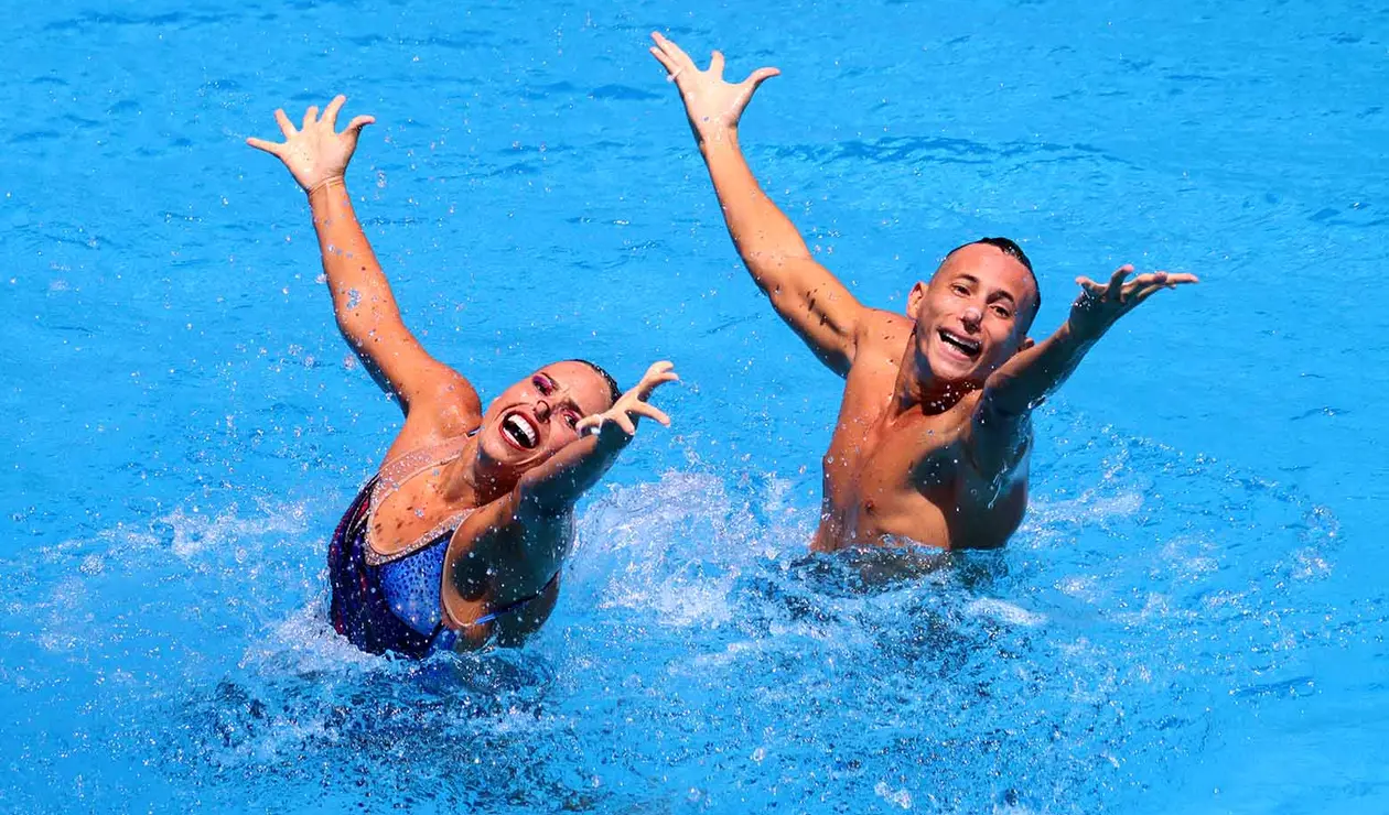 Natación Artística- Colombia Juegos Centroamericanos y del Caribe