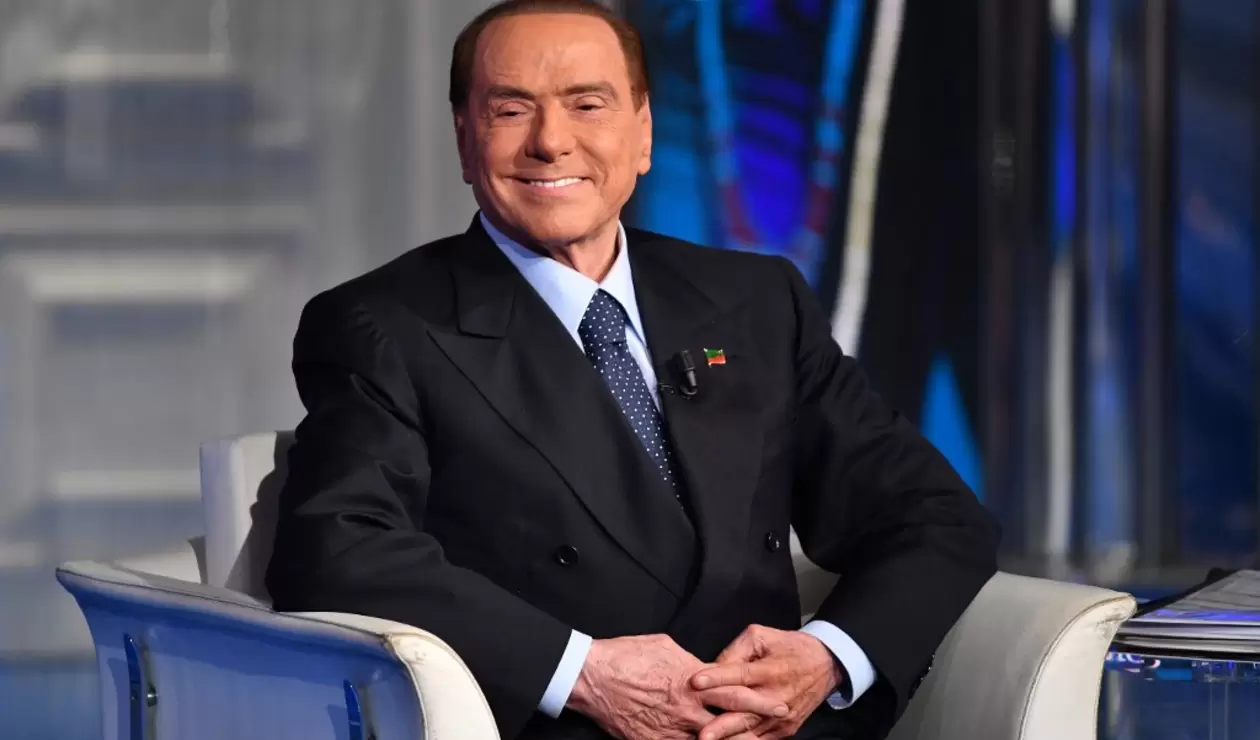 Silvio Berlusconi, antiguo dueño del Milán de Italia