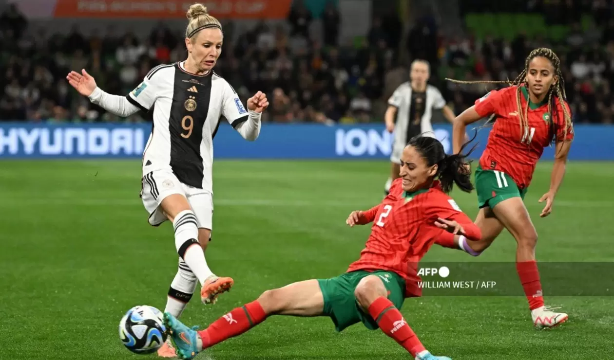 Alemania vs Marruecos - Mundial Femenino 2023