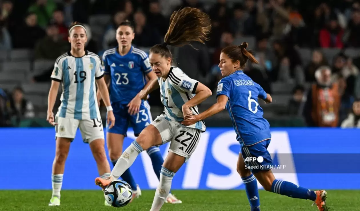 Argentina vs Italia - Mundial Femenino 2023