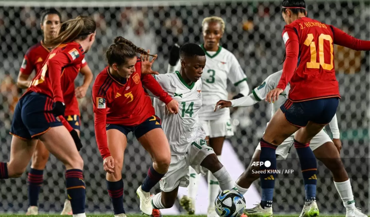 España vs Zambia - Mundial Femenino 2023