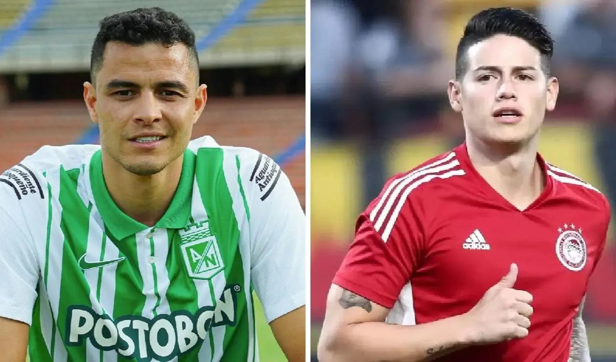 Giovanni Moreno y James Rodríguez