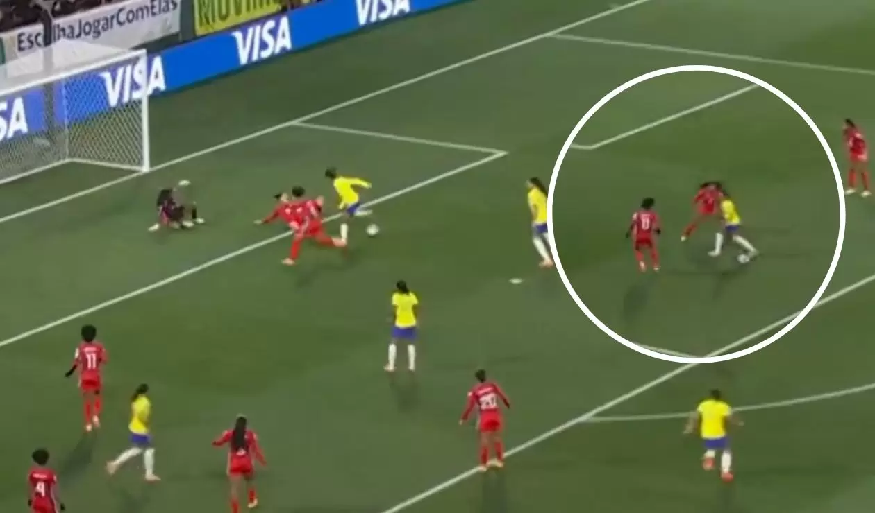 Brasil vs Panamá en el Mundial Femenino