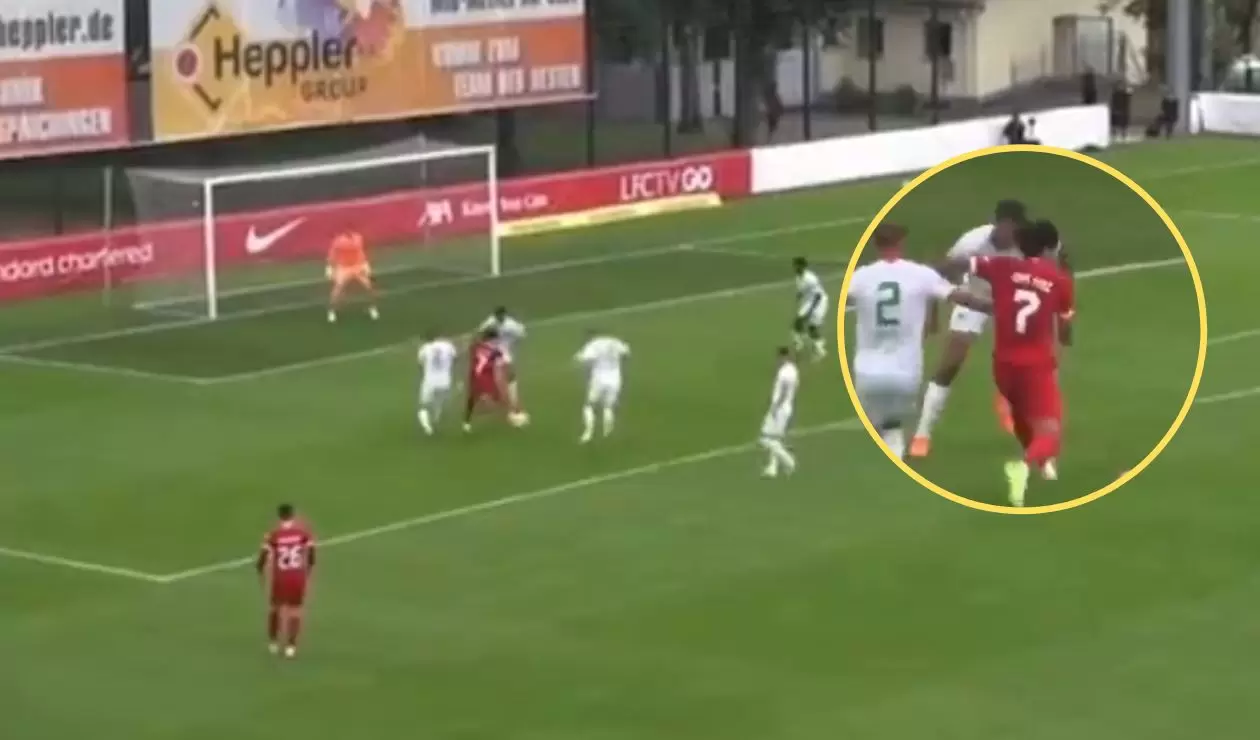 Video gol de Luis Díaz en Liverpool vs Greuther Furth
