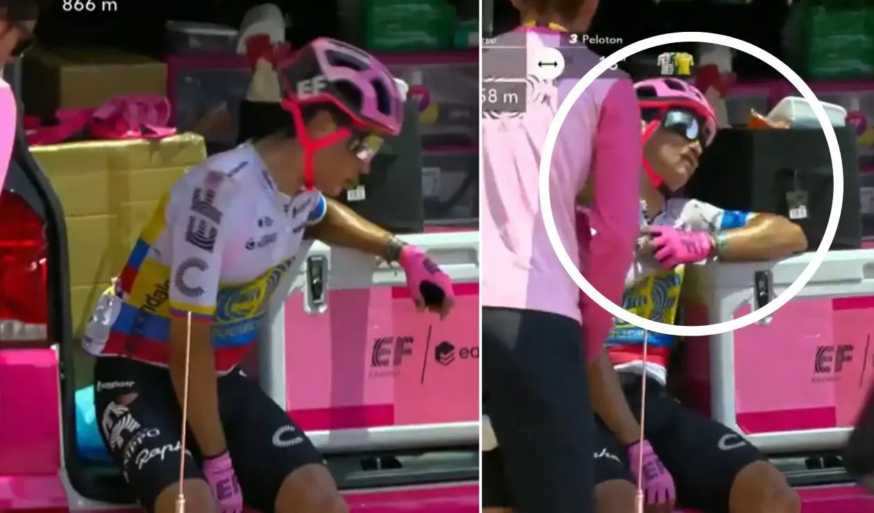 Esteban Chaves se retiró del Tour de Francia 2023