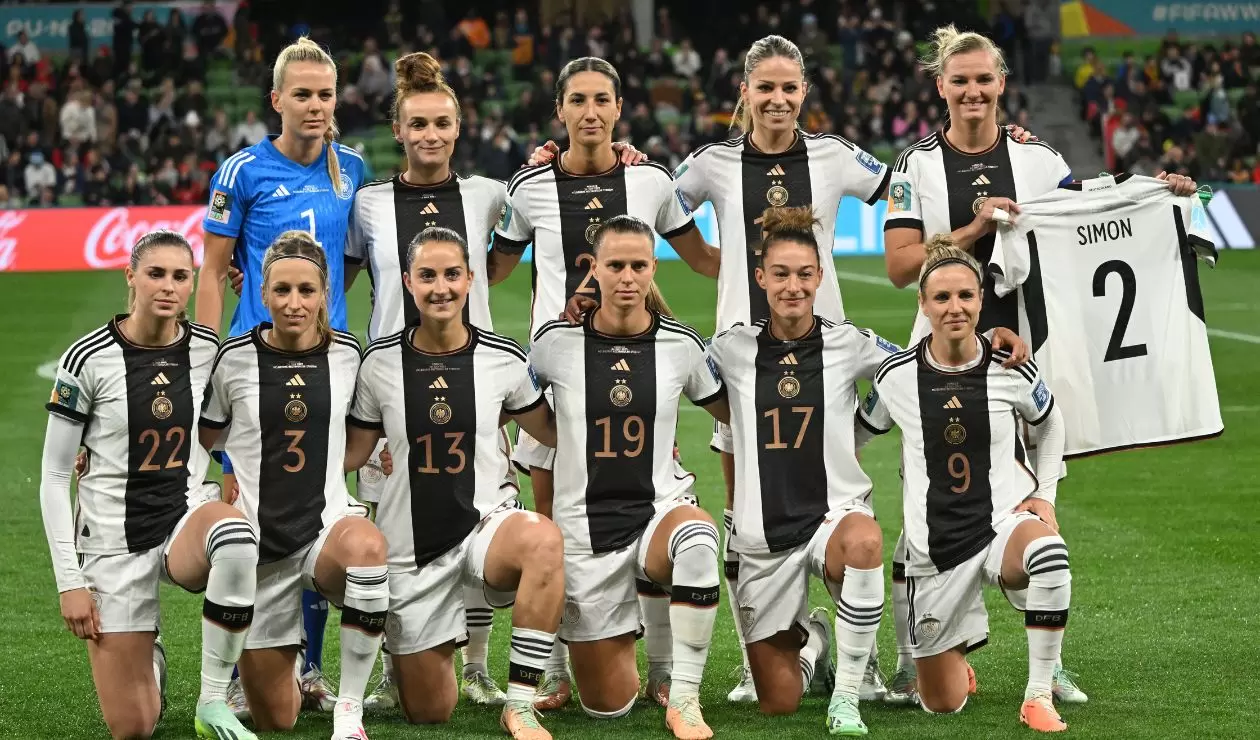 Selección de Alemania en el Mundial Femenino