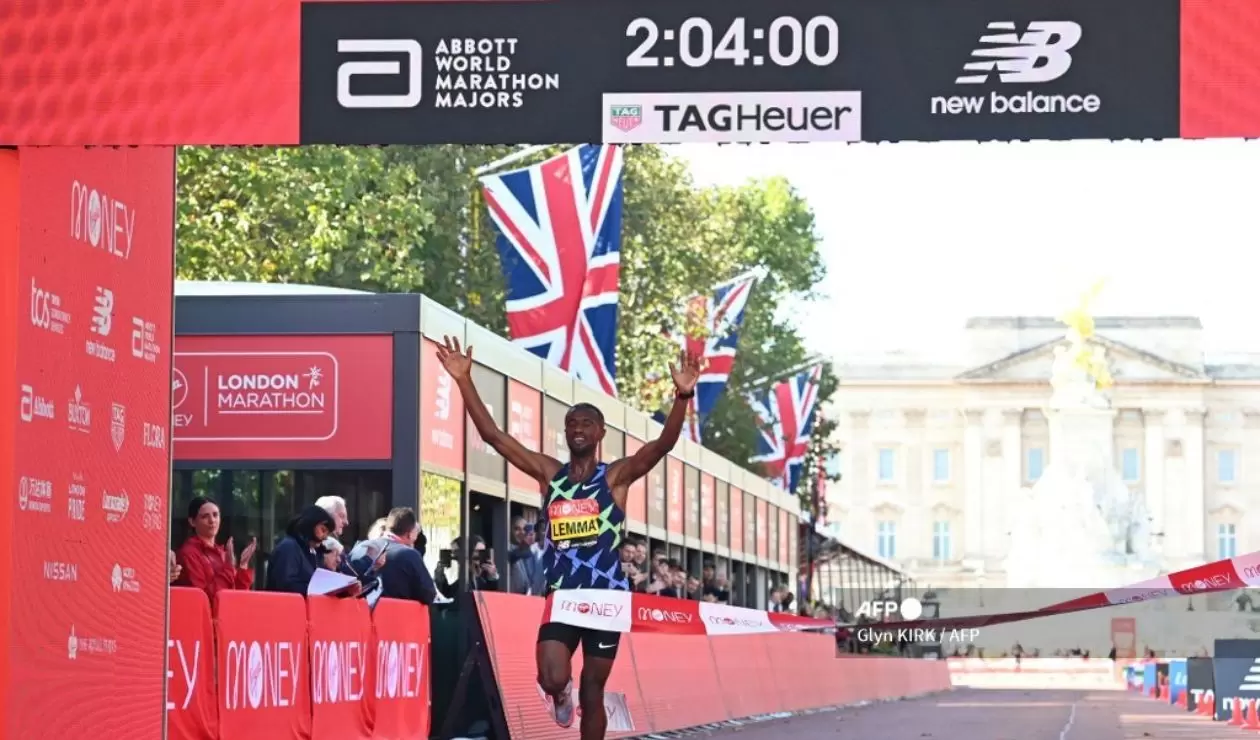 Sisay Lemma - Maratón de Londres 2021