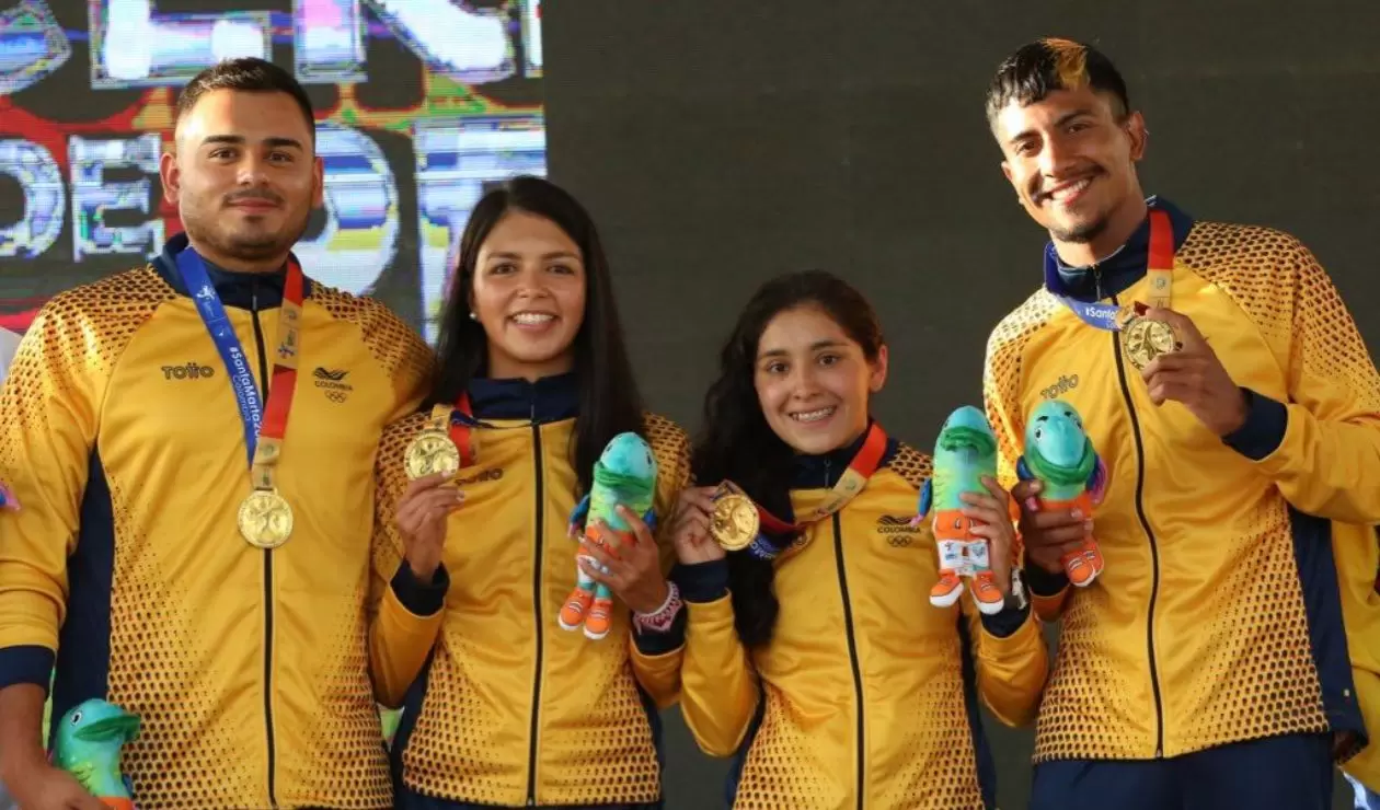 Medallistas colombianos en los Juegos Suramericanos de Playa 2023