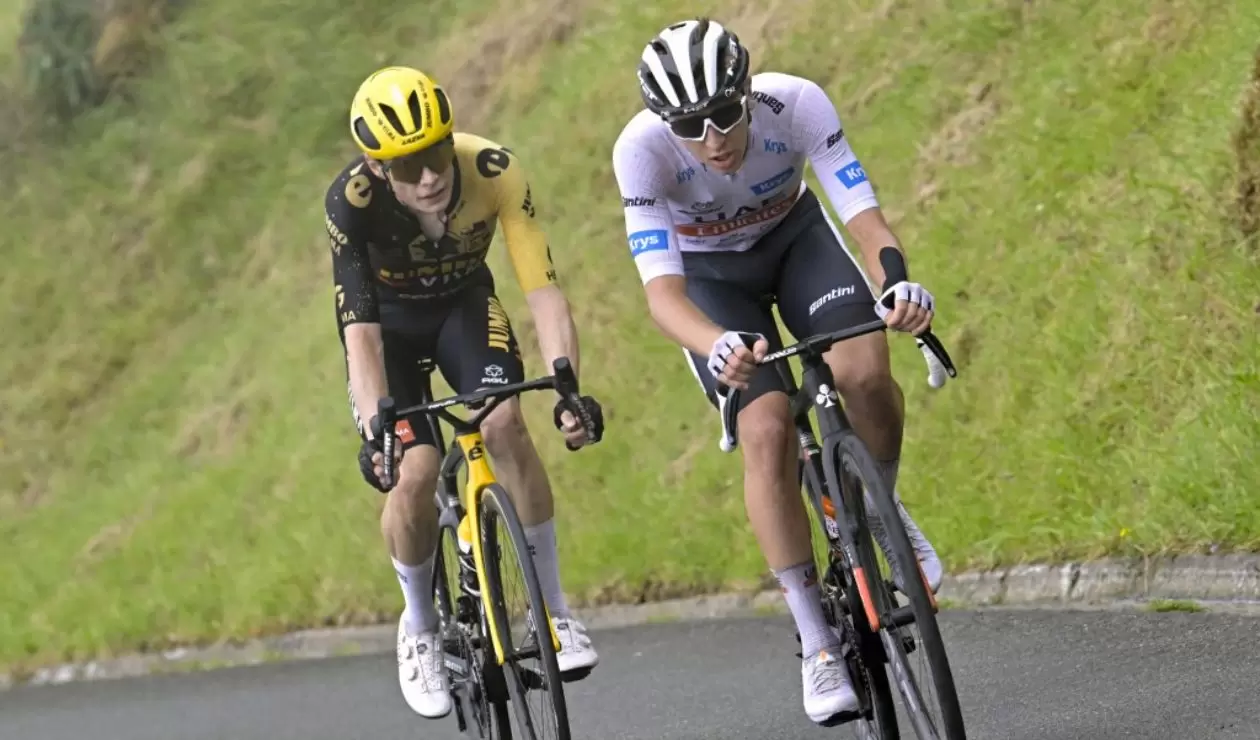 Tadej Pogacar y Jonas Vingegaard - Tour de Francia 2023