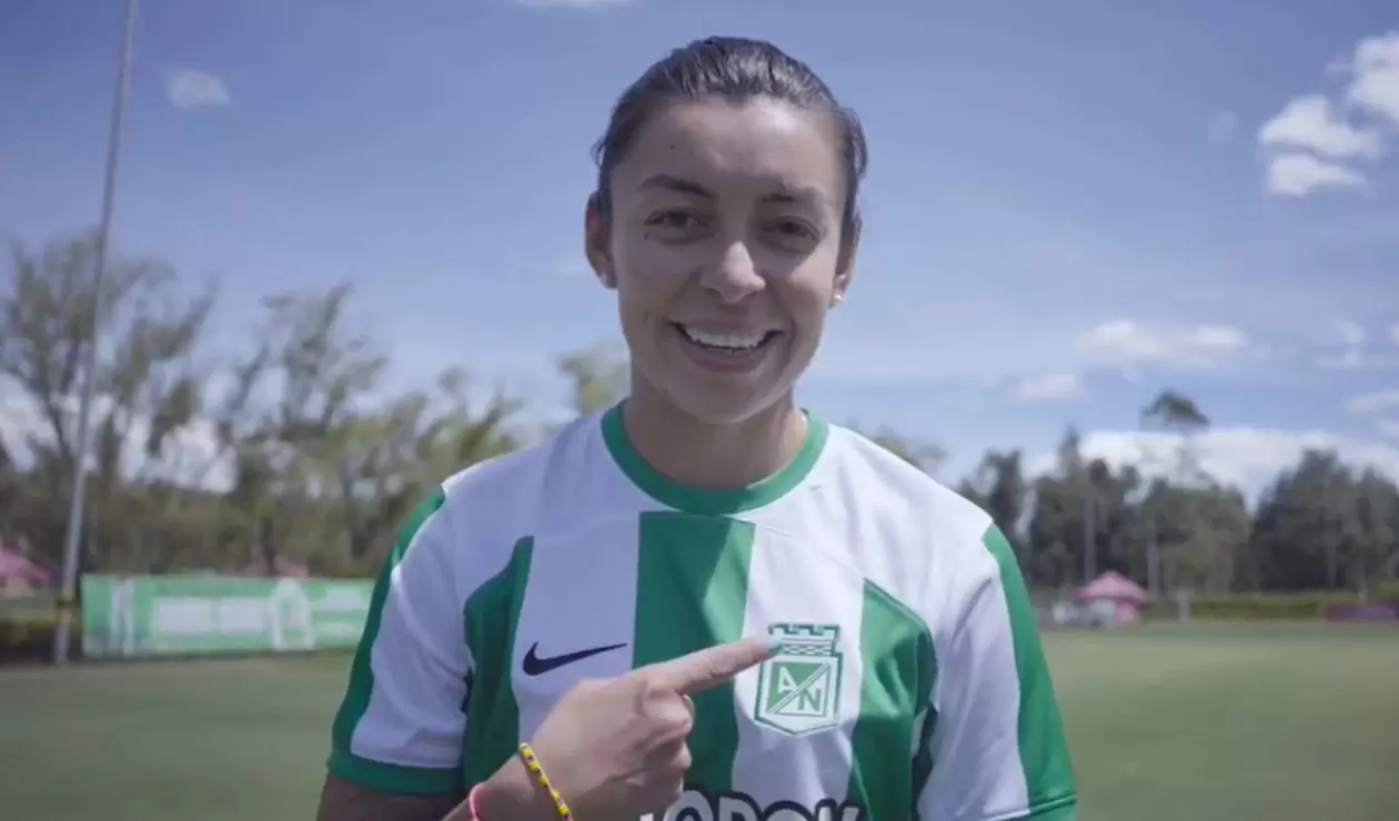 Yoreli Rincón, nueva jugadora de Atlético Nacional