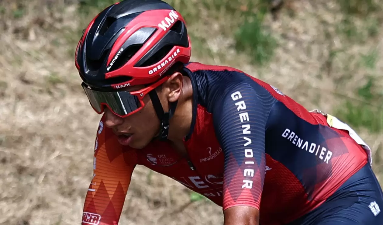 Egan Bernal en la etapa 9 del Tour de Francia 2023