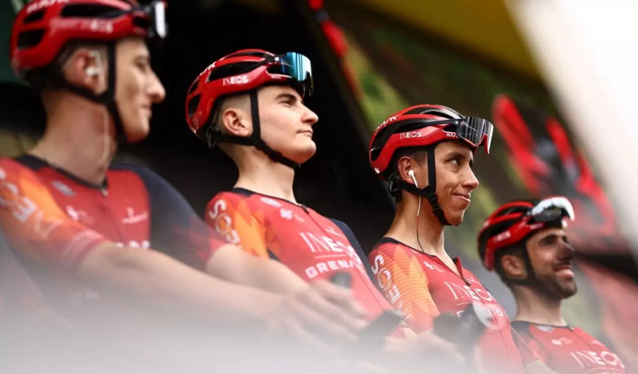 Ineos Grenadiers en el Tour de Francia