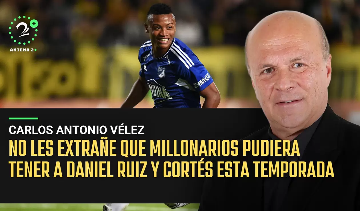 No les extrañe que Millonarios pudiera tener a Daniel Ruiz y Óscar Cortés esta temporada