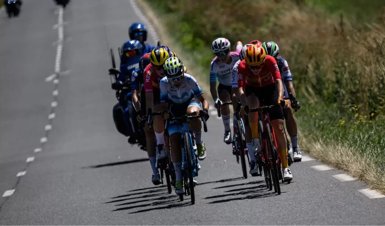 Tour de Francia Femenino 2023 - Clasificación general, etapa 6