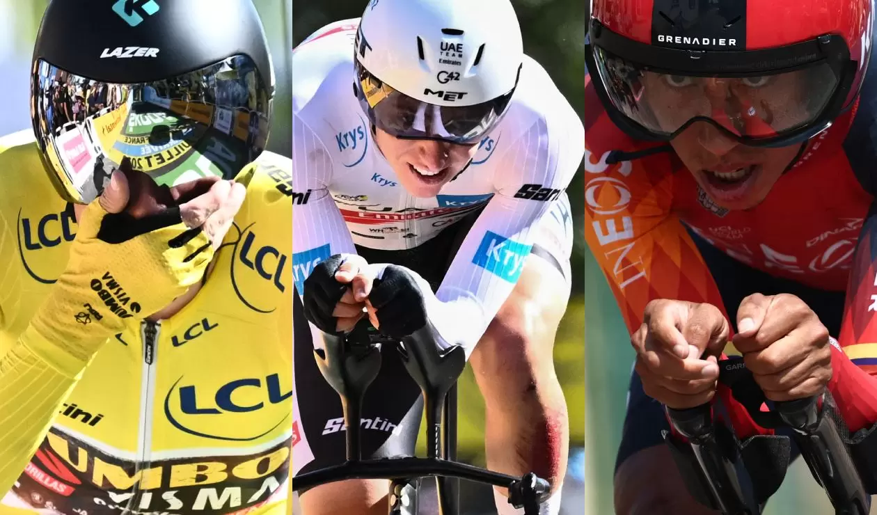 La contrarreloj del Tour de Francia 2023 definió gran parte de las aspiraciones al título