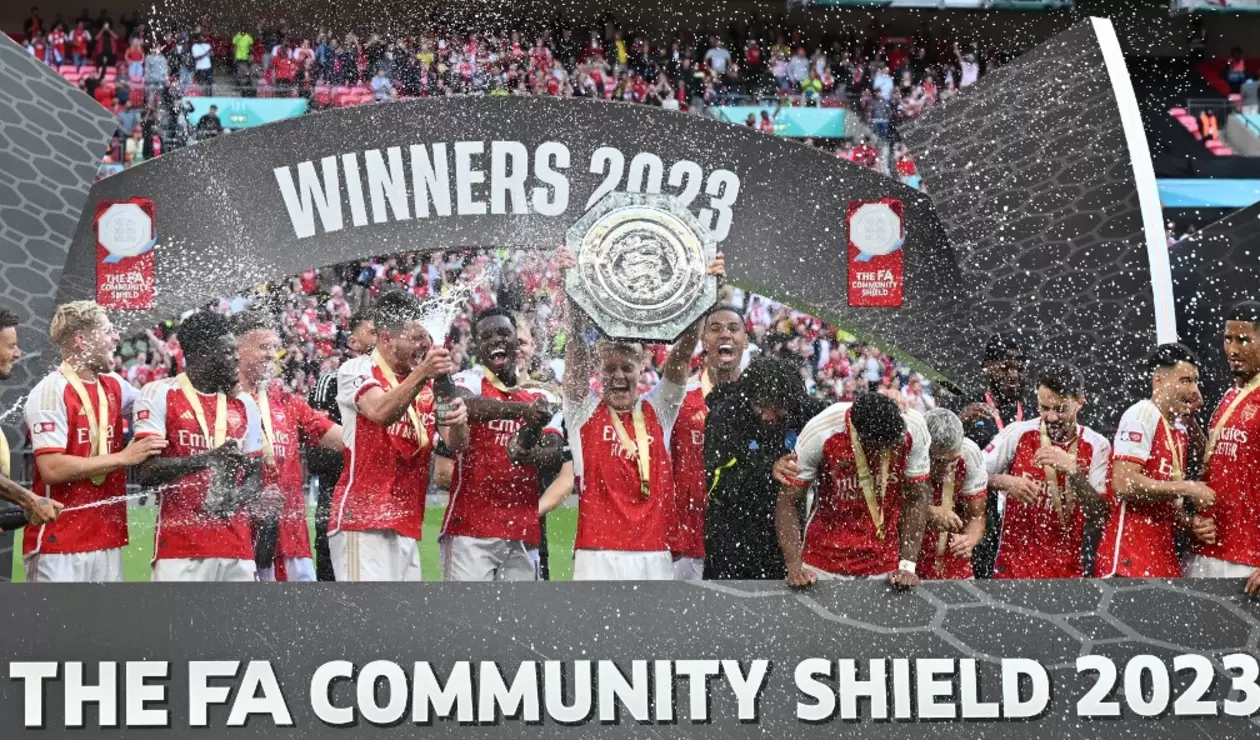 Arsenal campeón de la Community Shield 2023