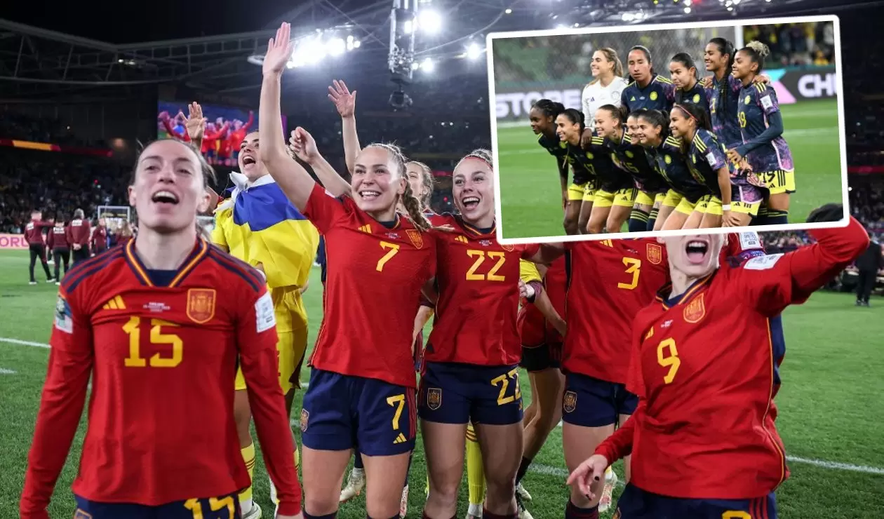 España y Colombia - Mundial Femenino 2023