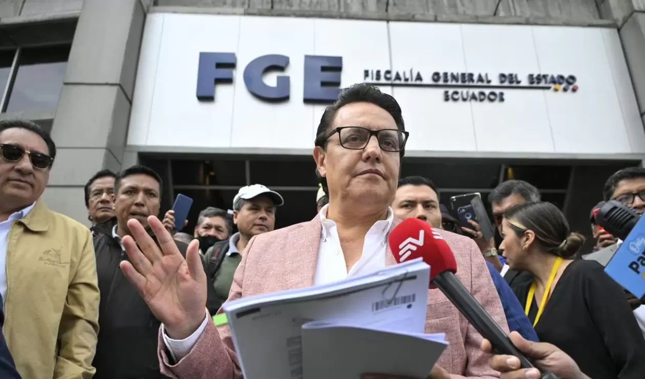 Fernando Villavicencio, candidato a presidencia de Ecuador