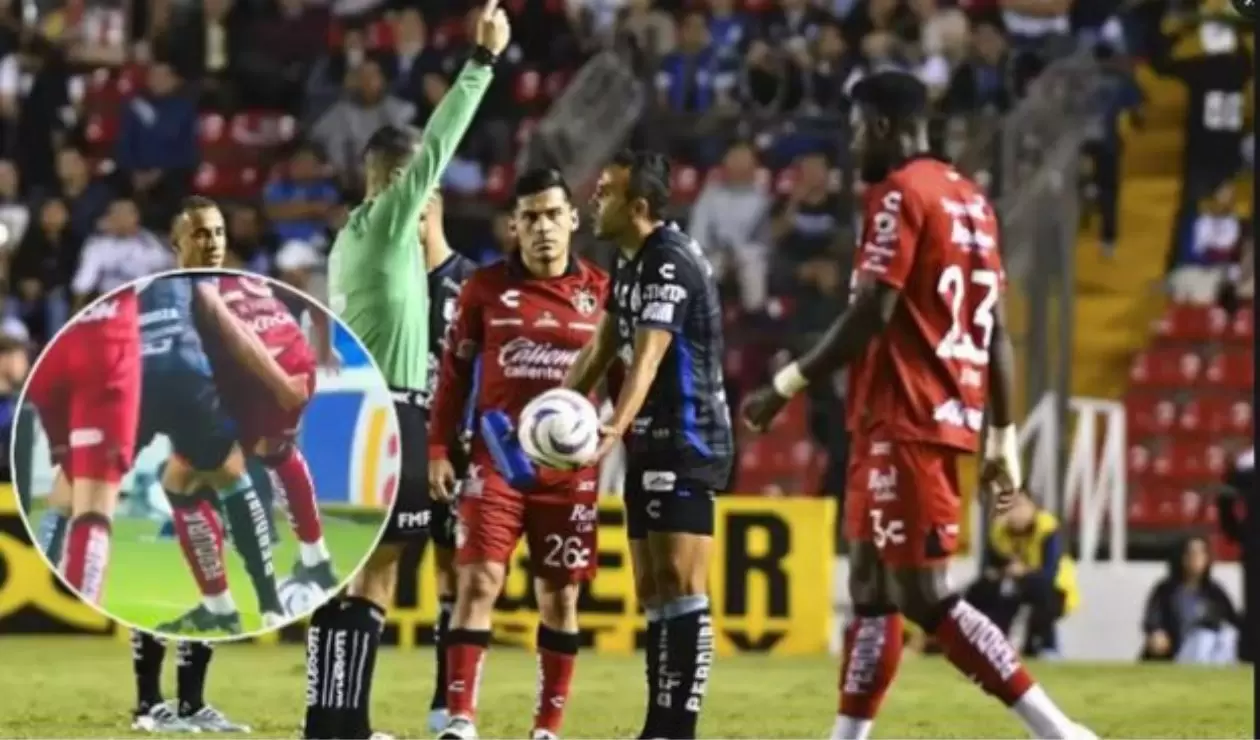 futbolista colombiano vivió grotesco momento en la Liga MX