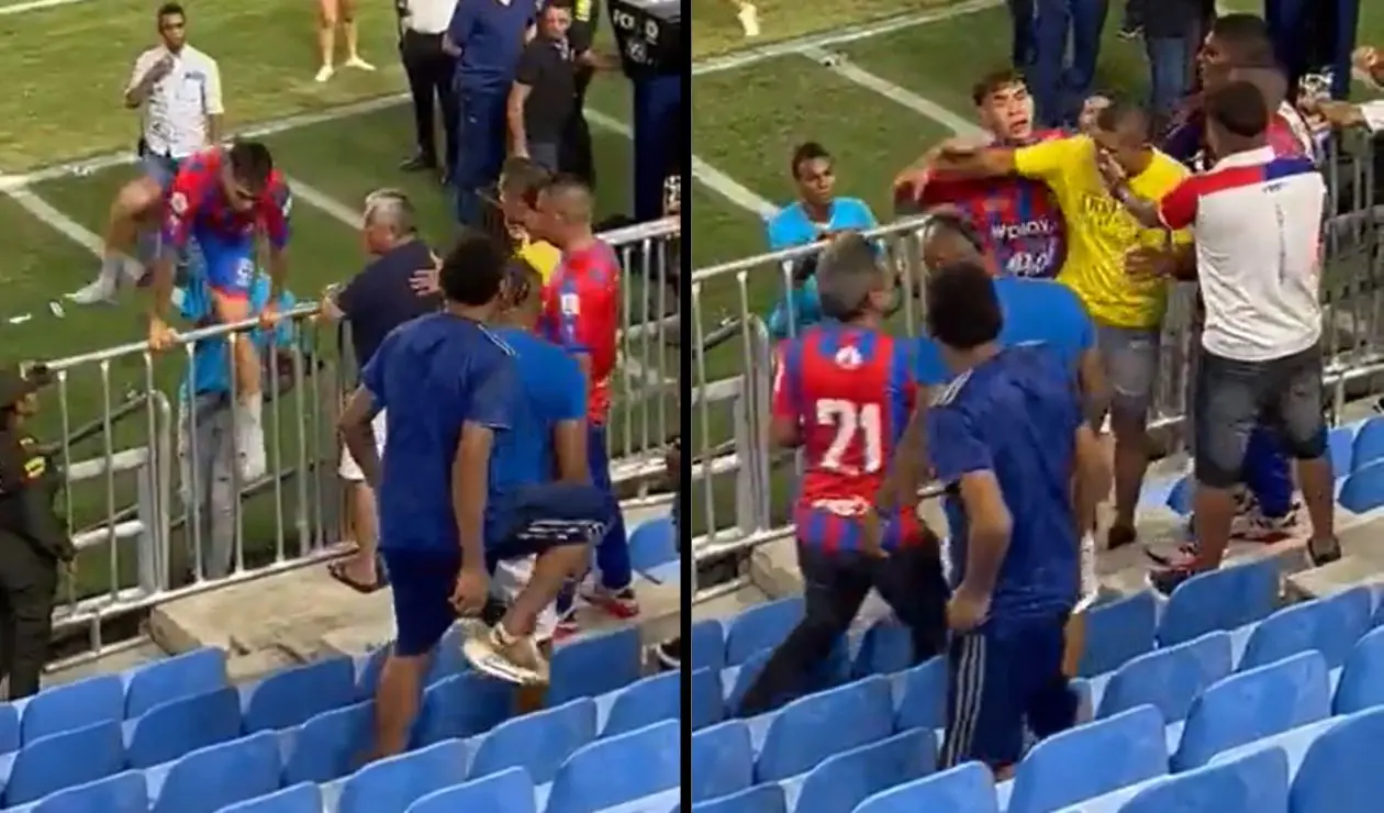 Pelea de Ricardo 'Caballo' Márquez Unión Magdalena