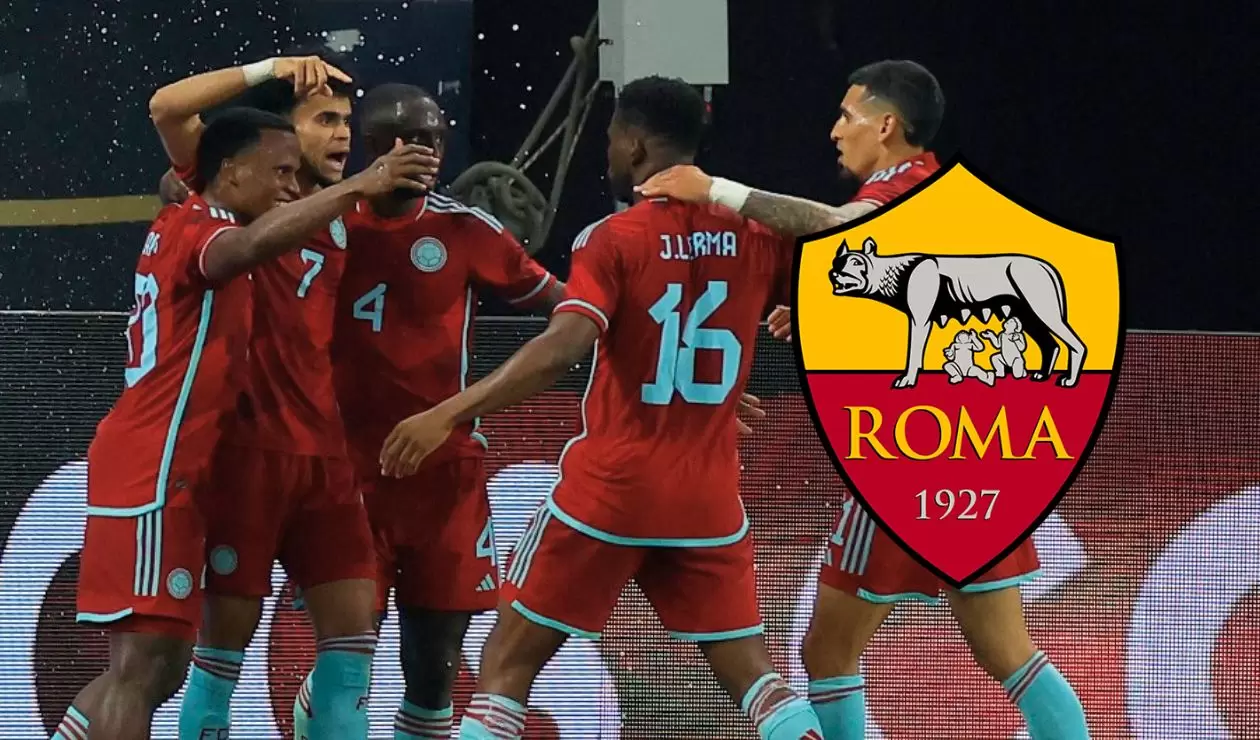 Roma quiere a un delantero de selección Colombia