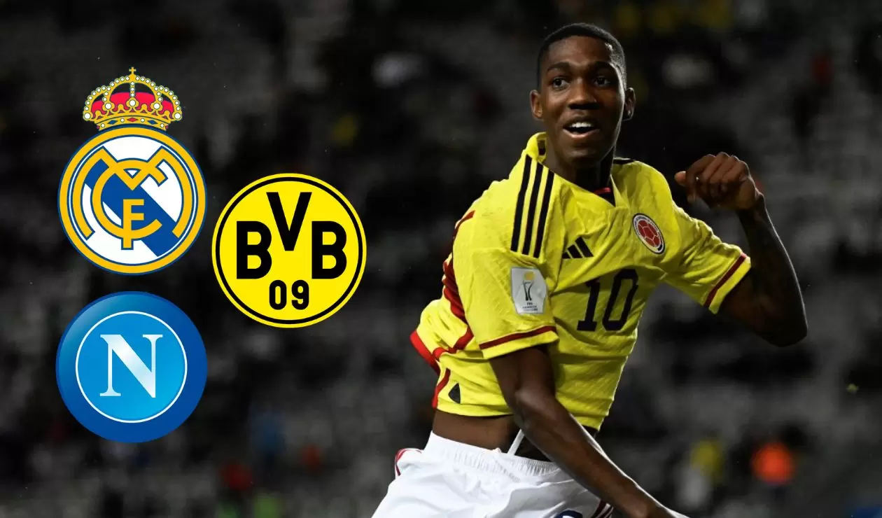 ¿Por qué Real Madrid, Borussia Dortmund y Napoli están interesados en Yaser Asprilla?