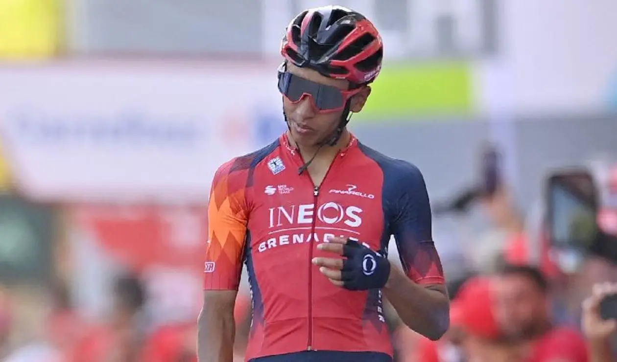 Egan Bernal en la Vuelta a España 2023
