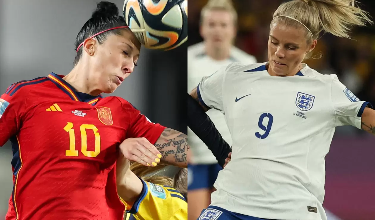 España e Inglaterra jugarán la final del mundial femenino este domingo