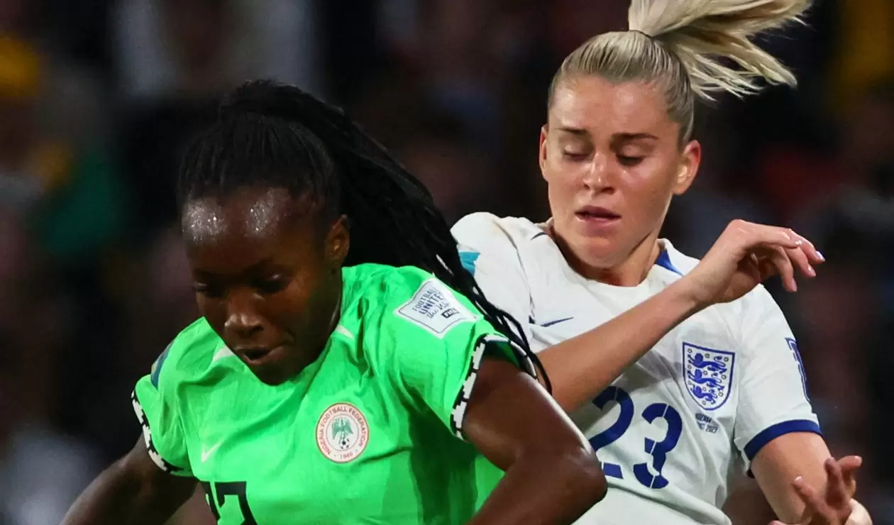 Inglaterra y Nigeria se fueron a penales en los octavos de final del mundial femenino