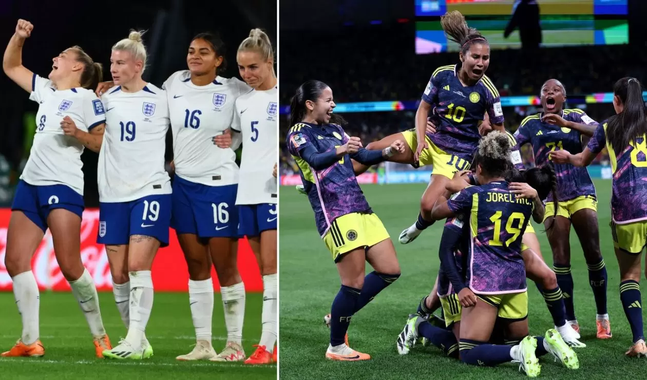 Inglaterra vs Colombia - Mundial Femenino 2023
