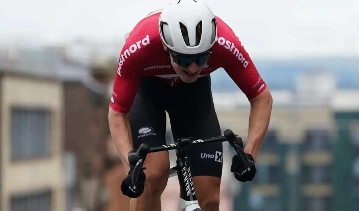 Albert Philipsen ganó el oro en la prueba de ruta junior masculina de los mundiales de ciclismo