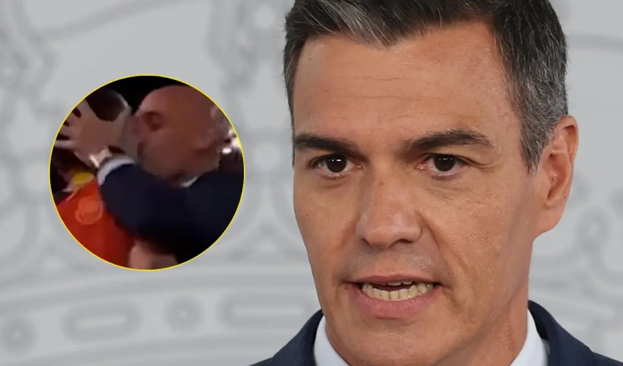 Pedro Sánchez criticó beso de Rubiales a Jenni Hermoso en el mundial