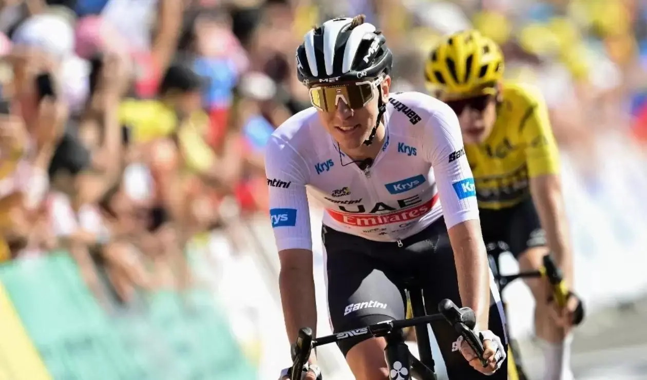 Tadej Pogacar, ciclista del UAE Team Emirates