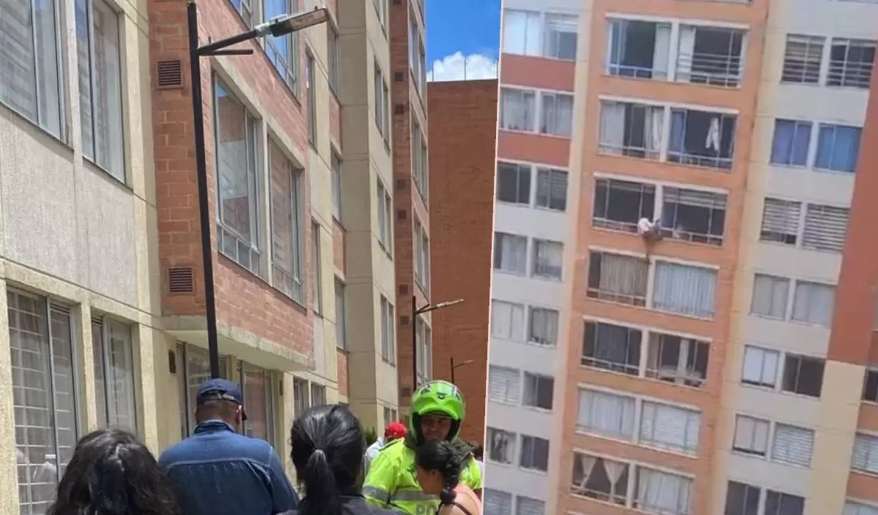 Mujer murió tras lanzarse desde un séptimo piso durante temblor en Bogotá