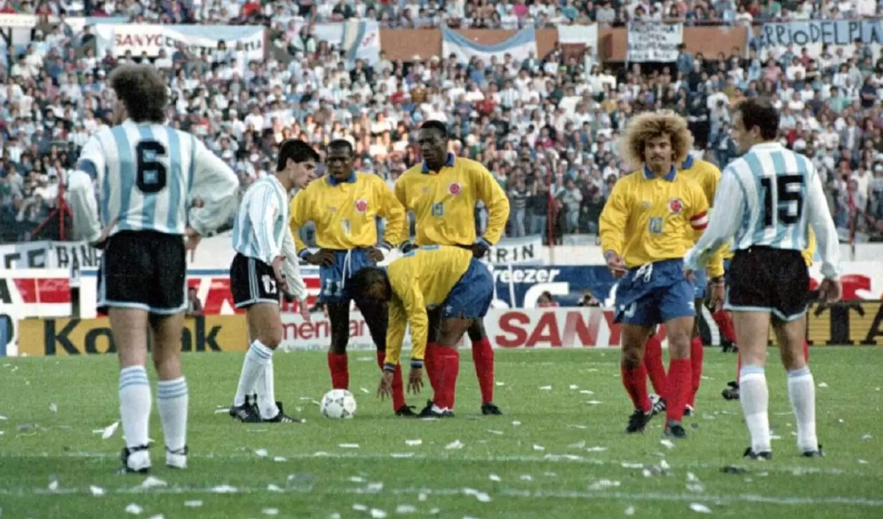 Argentina vs Colombia (0-5)  - Eliminatorias al Mundial USA 94