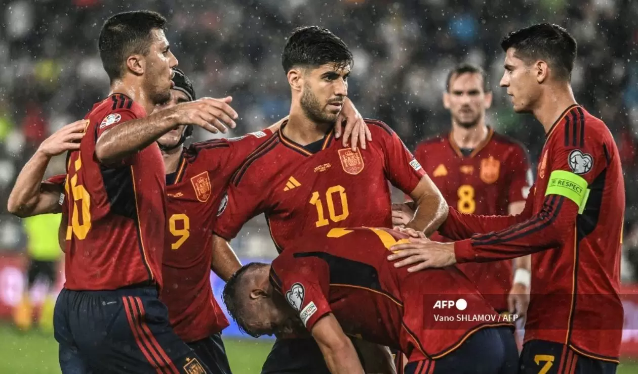 Georgia vs España Eliminatorias Euro 2024