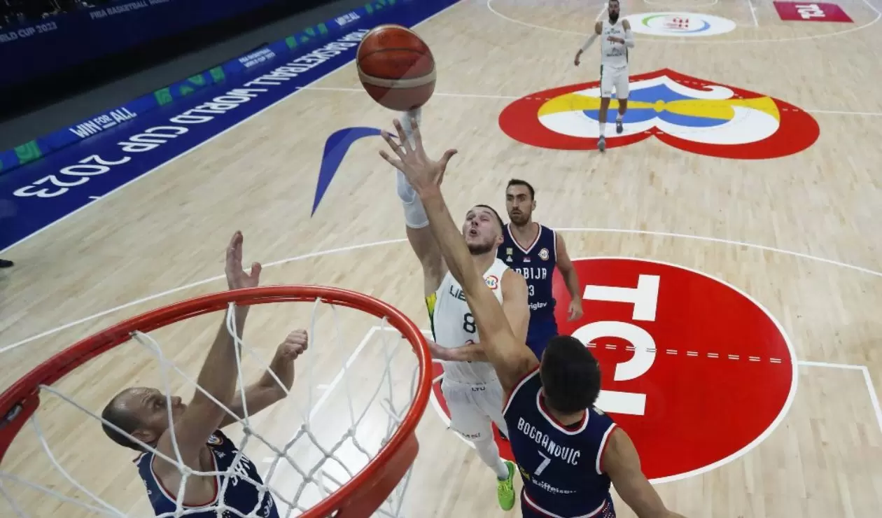 Lituania vs Serbia - Mundial de Baloncesto 2023