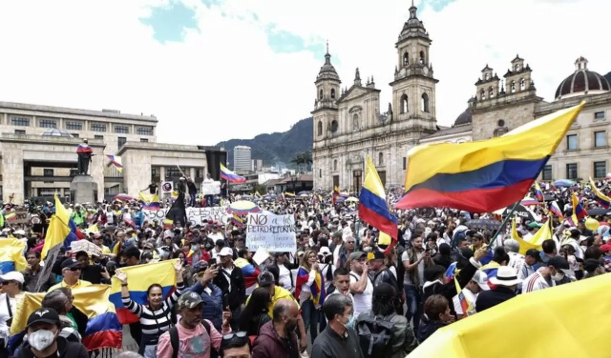 Marchas en Bogotá - septiembre de 2023