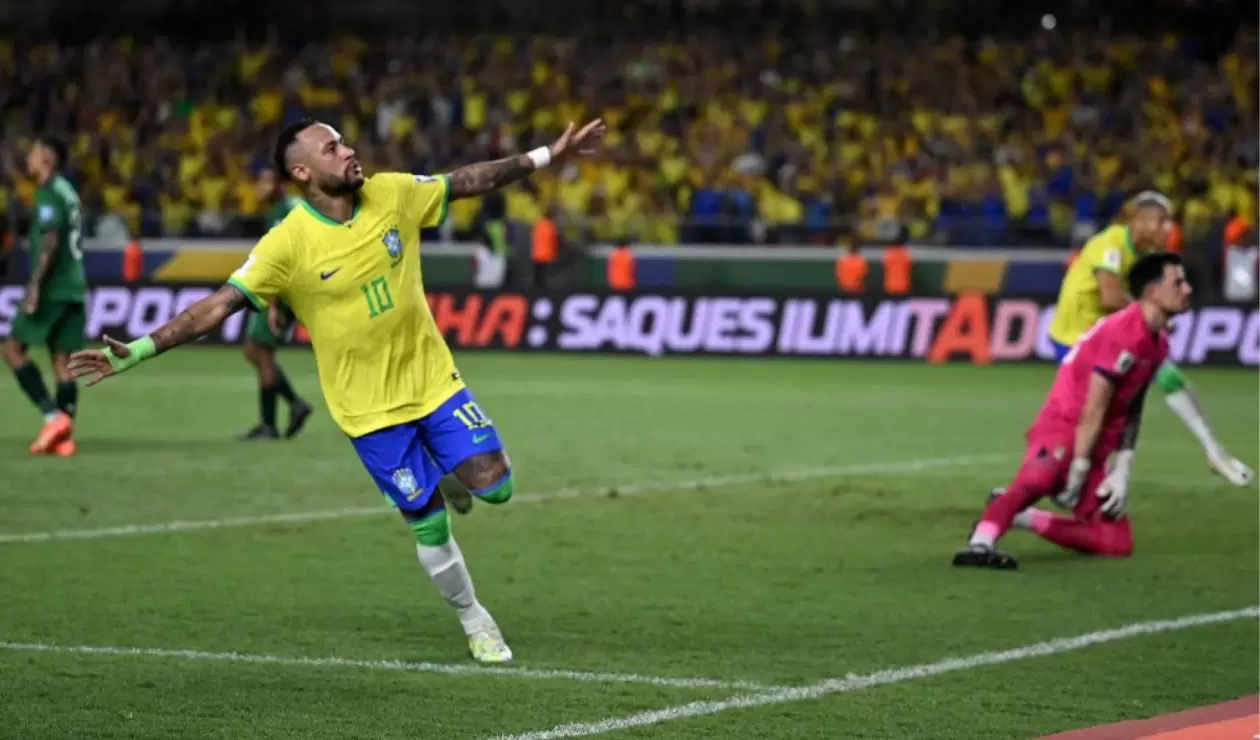 Neymar rompe un récord histórico de Pelé con la Selección de Brasil 